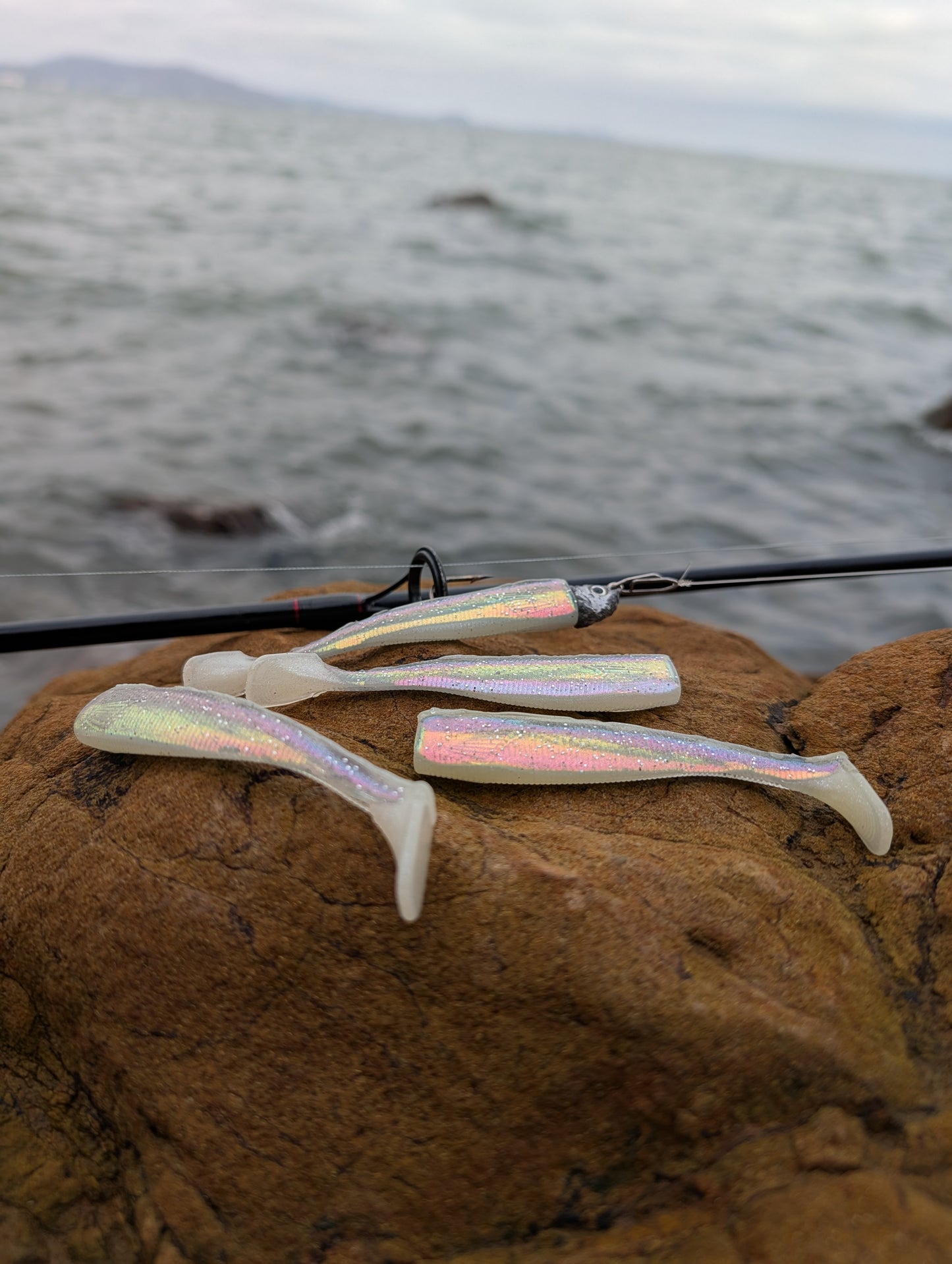 Ghost Plug Holographic 4" JackHammer Swimbait (2 Pack)