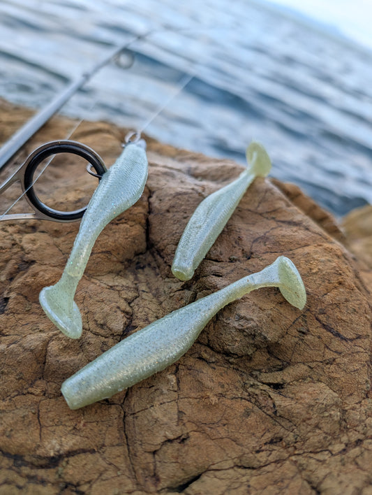 (6 Pack) Green Lantern 3.8" Swimbaits