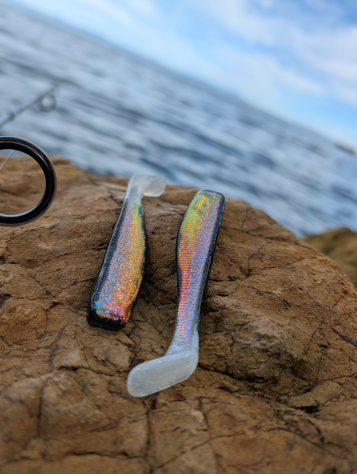 Milky Way Holographic 4" JackHammer Swimbait (2 Pack)