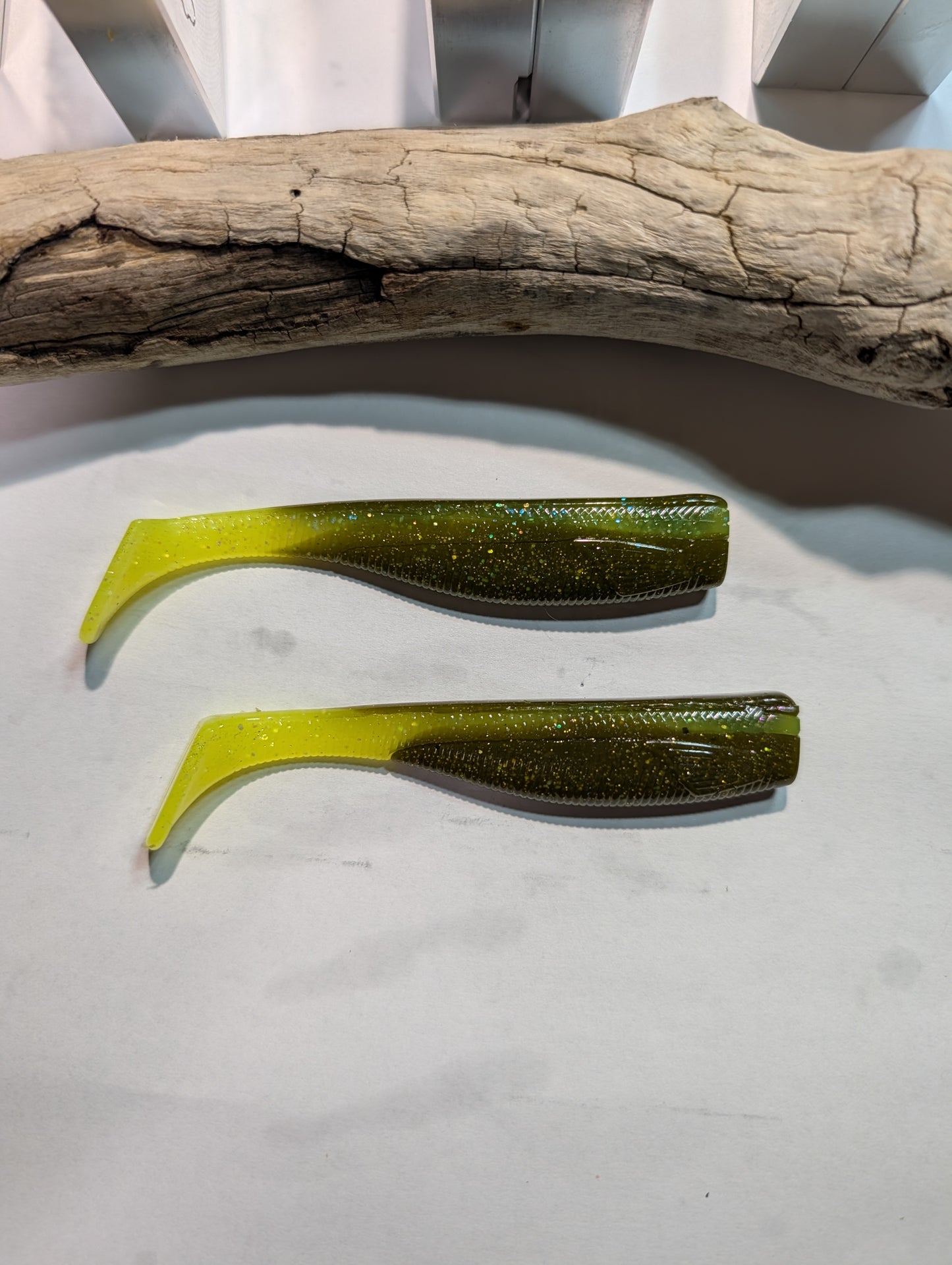 4" Green Flash – Chartreuse Tail (2 Pack)