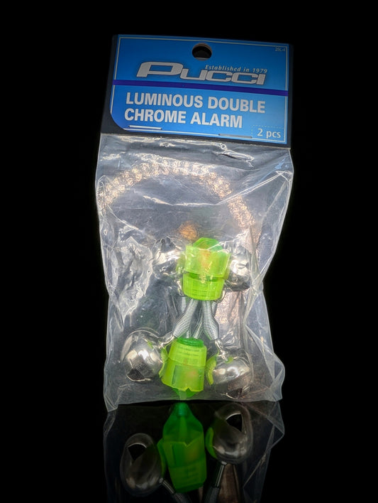 Pucci® Luminous Double Chrome Alarm – 2 Pack
