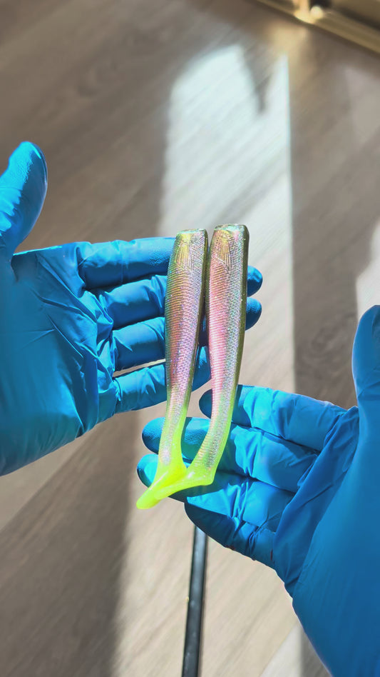 5" Halibut Hustler Holographic (Single)