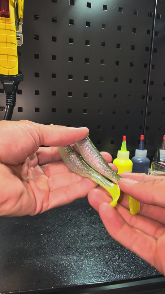 Halibut Hustler 4" Holographic Jackhammer Swimbait (2 Pack)