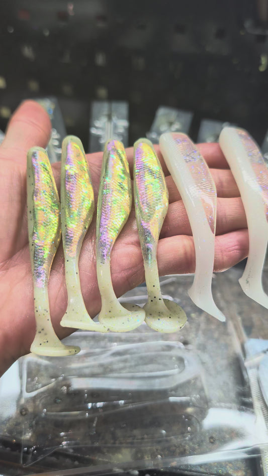 Single Batch(6-Pack) 3.8" Holographic/4" Hologram Combo