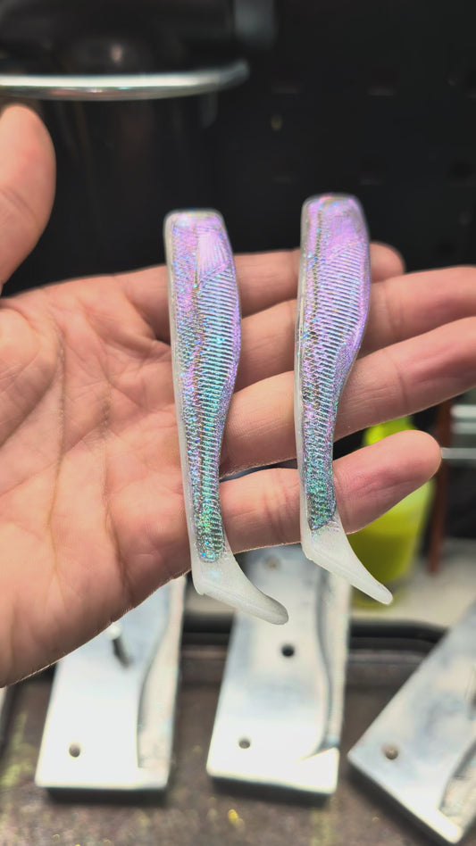 Space Bait – 4” JackHammer Holographic Swimbait (2-Pack)