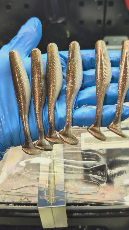(6 Pack) Blunt Smoke 3.8" Swimbaits