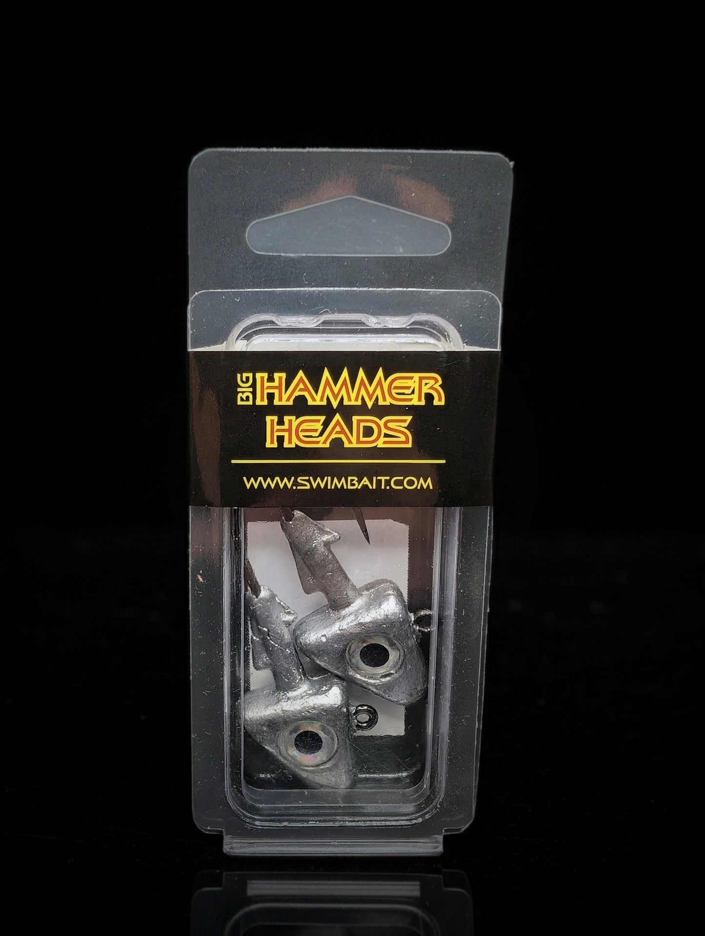 (2-Pack) Big Hammer Heads® Jig Heads – 1 oz  4/0