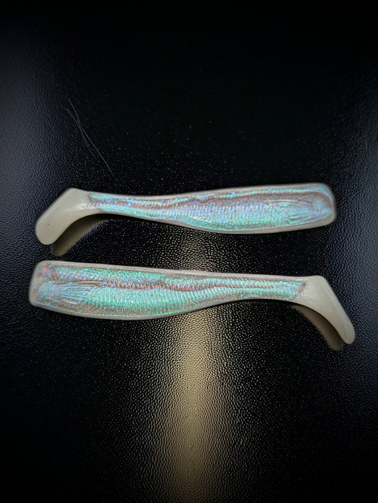 Space Bait – 4” JackHammer Holographic Swimbait (2-Pack)