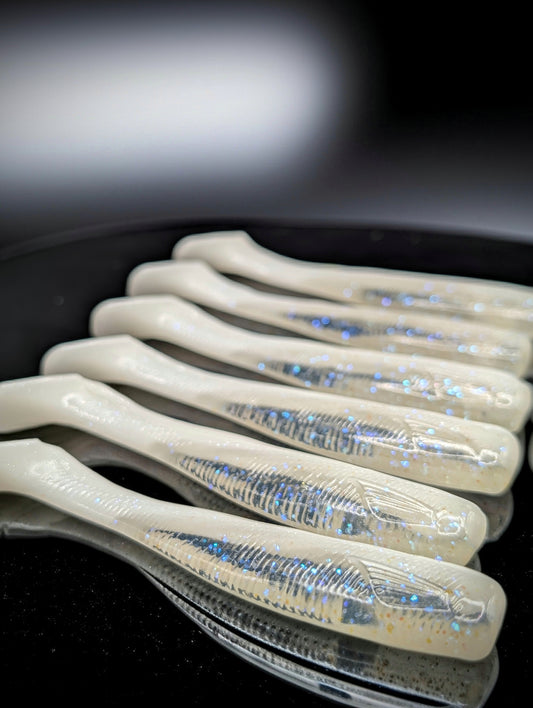 Hologram (6 Pack) – 4” Jackhammer Style Paddletail Swimbait