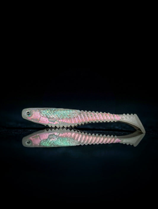 4.2” Frisco Shiner – Holographic (Hollow Tip Series) | 4-Pack