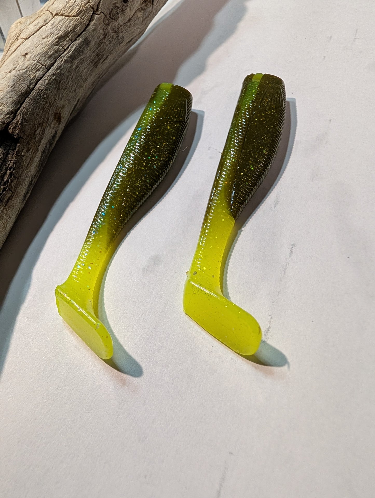 4" Green Flash – Chartreuse Tail (2 Pack)