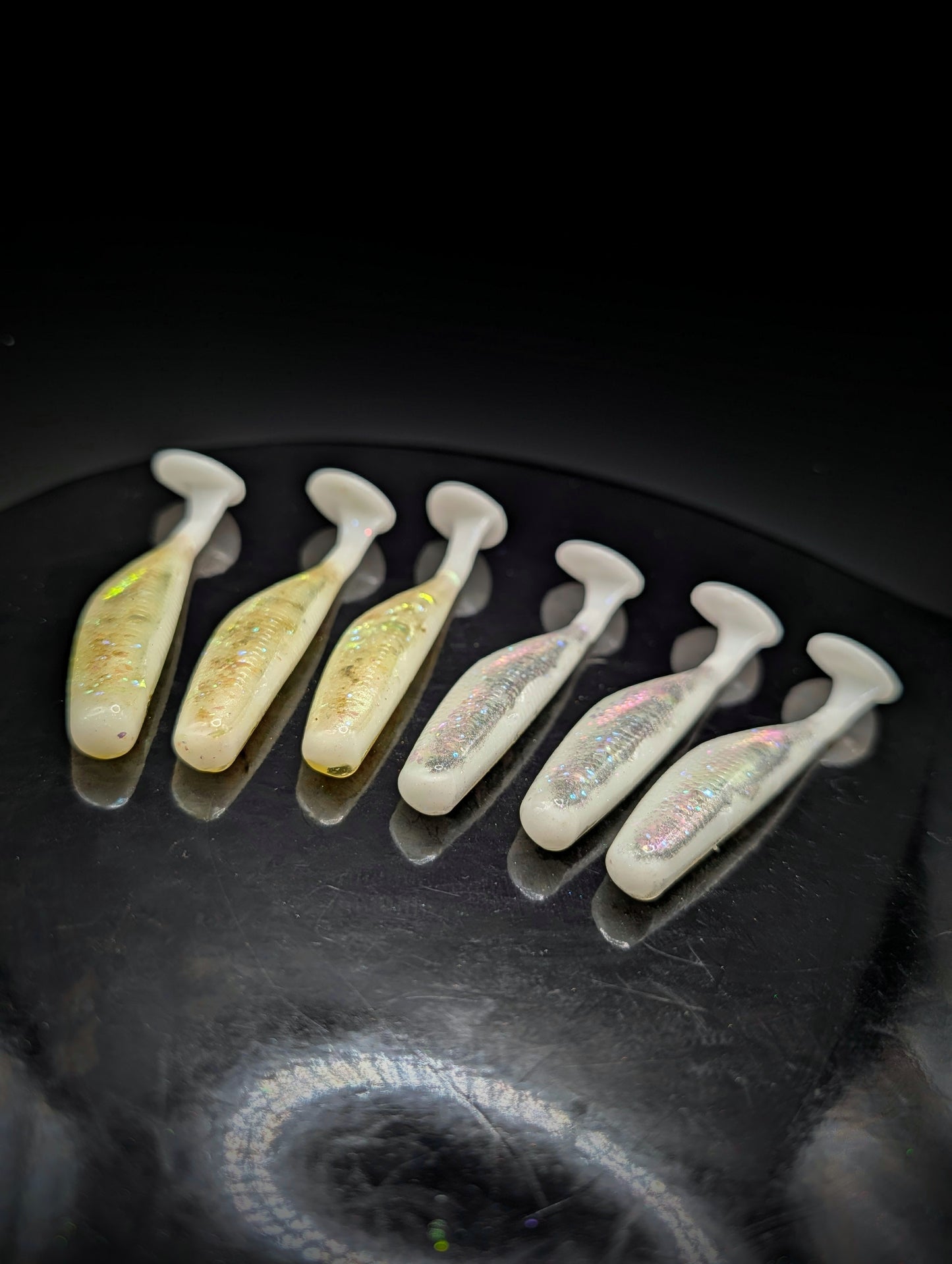 (6Pack) 3.8" White Gold / 3.8" T800 Combo