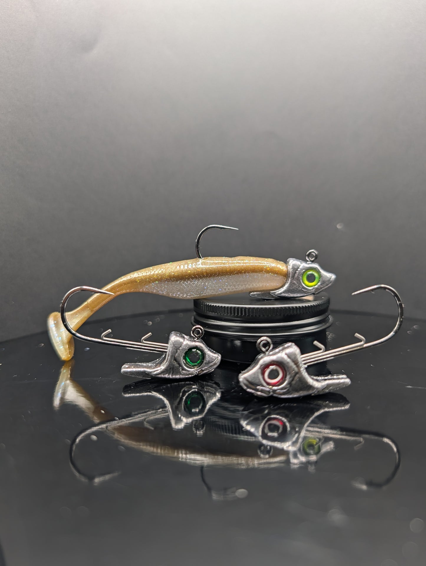 AAP Premium Jig Heads 3/4oz (3-Pack) No Bait Included