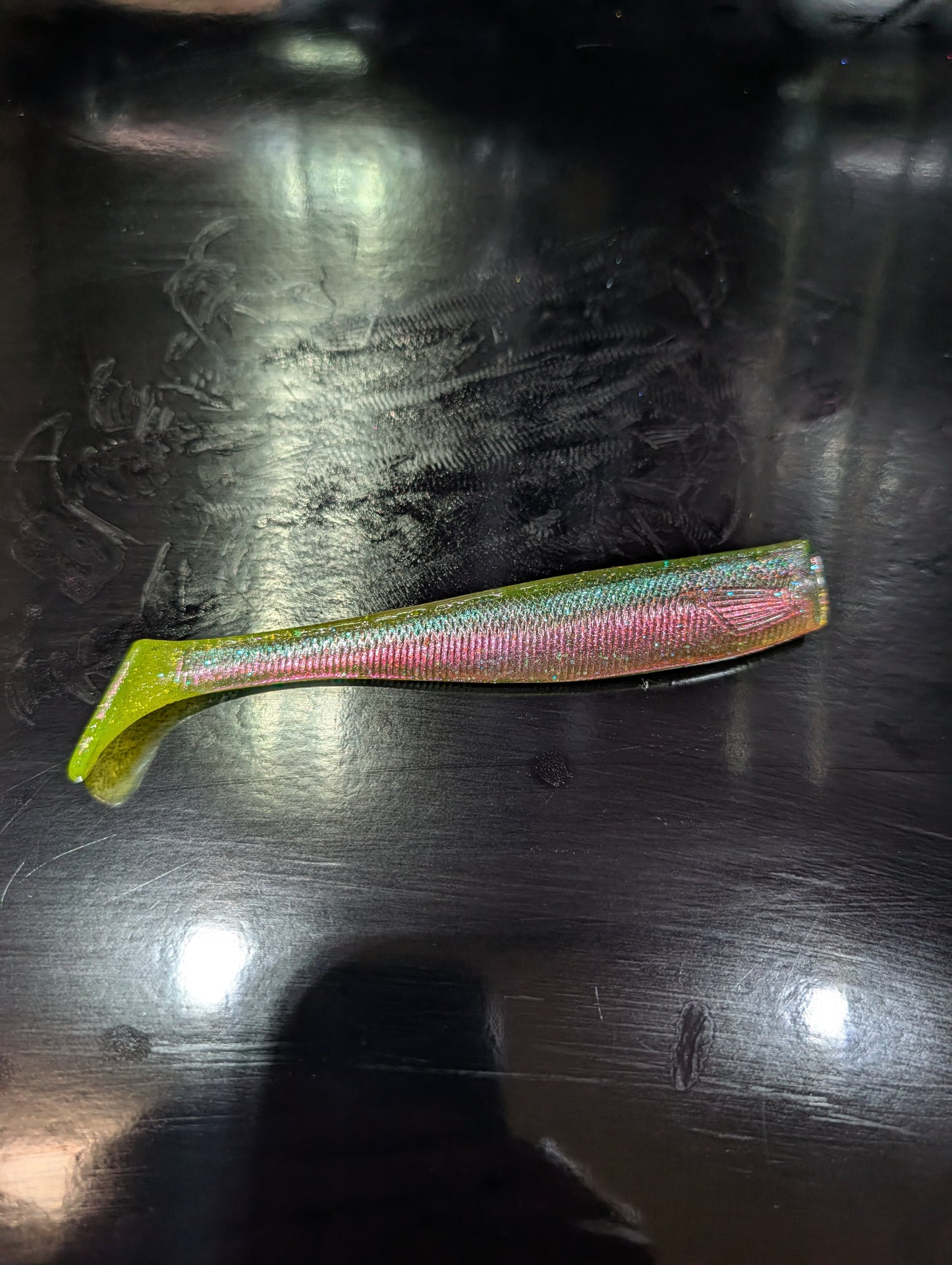 5" Halibut Hustler Holographic (Single)