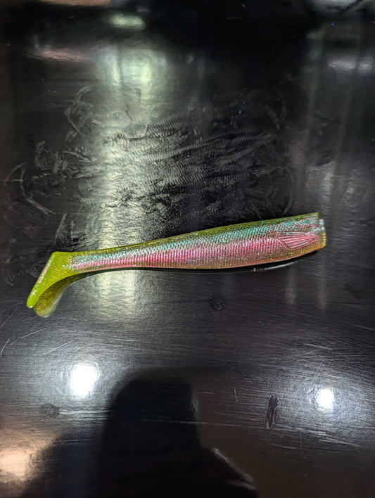 5" Halibut Hustler Holographic (Single)