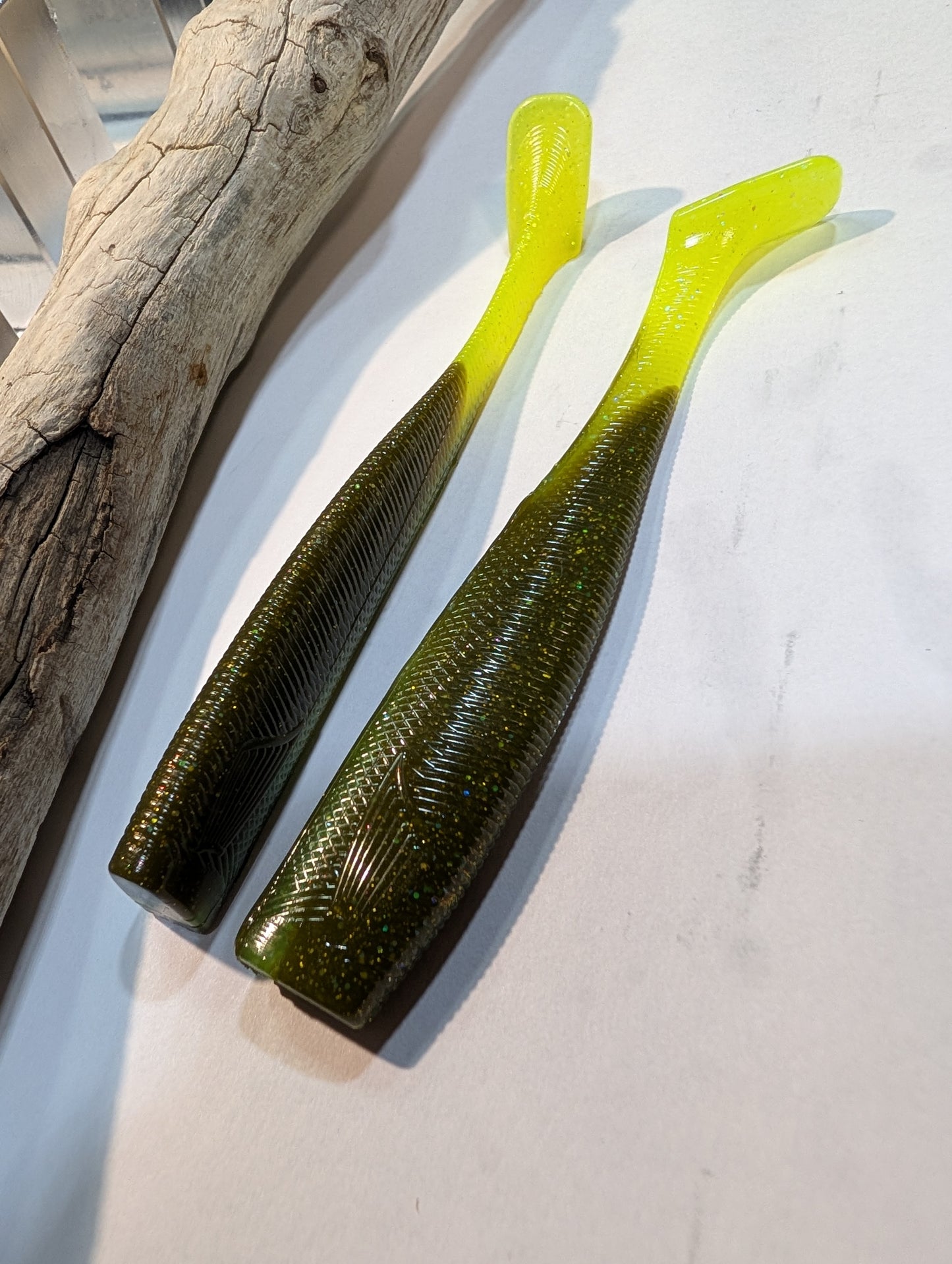 5" Green Flash – Chartreuse Tail (2 Pack)
