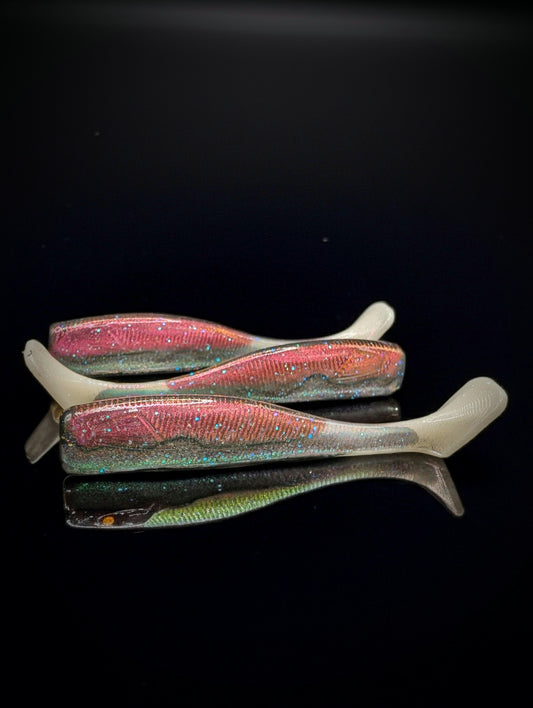 Solar Candy Holographic 4" JackHammer Swimbait (2 Pack)