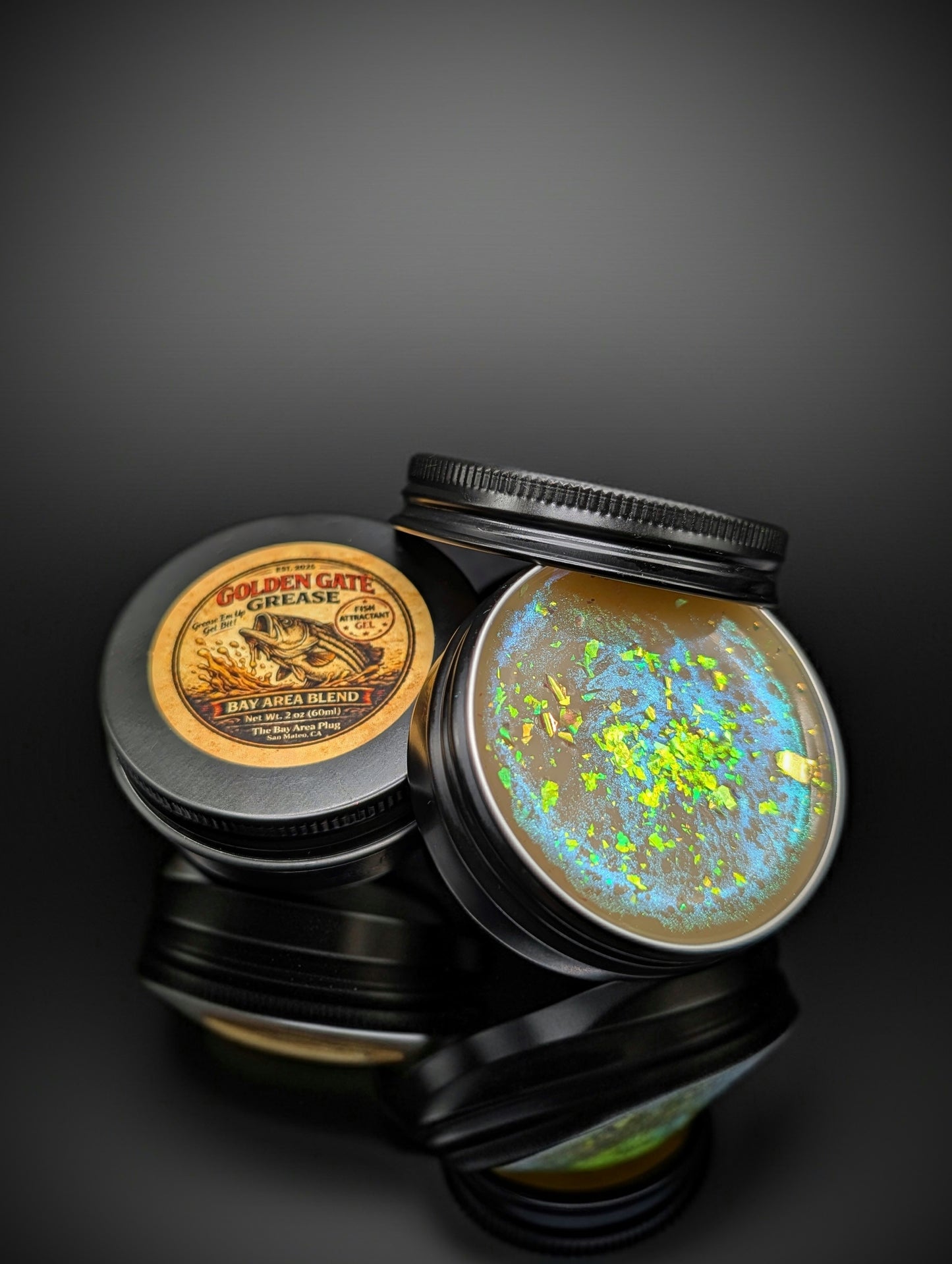 (2Pack) 1oz Tins Golden Gate Grease – Bay Area Blend