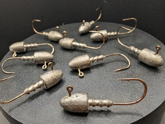 3/8 oz Jig Heads (2 Pack)