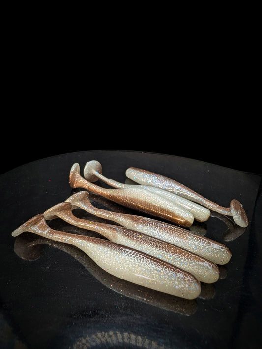 (6 Pack) Blunt Smoke 3.8" Swimbaits