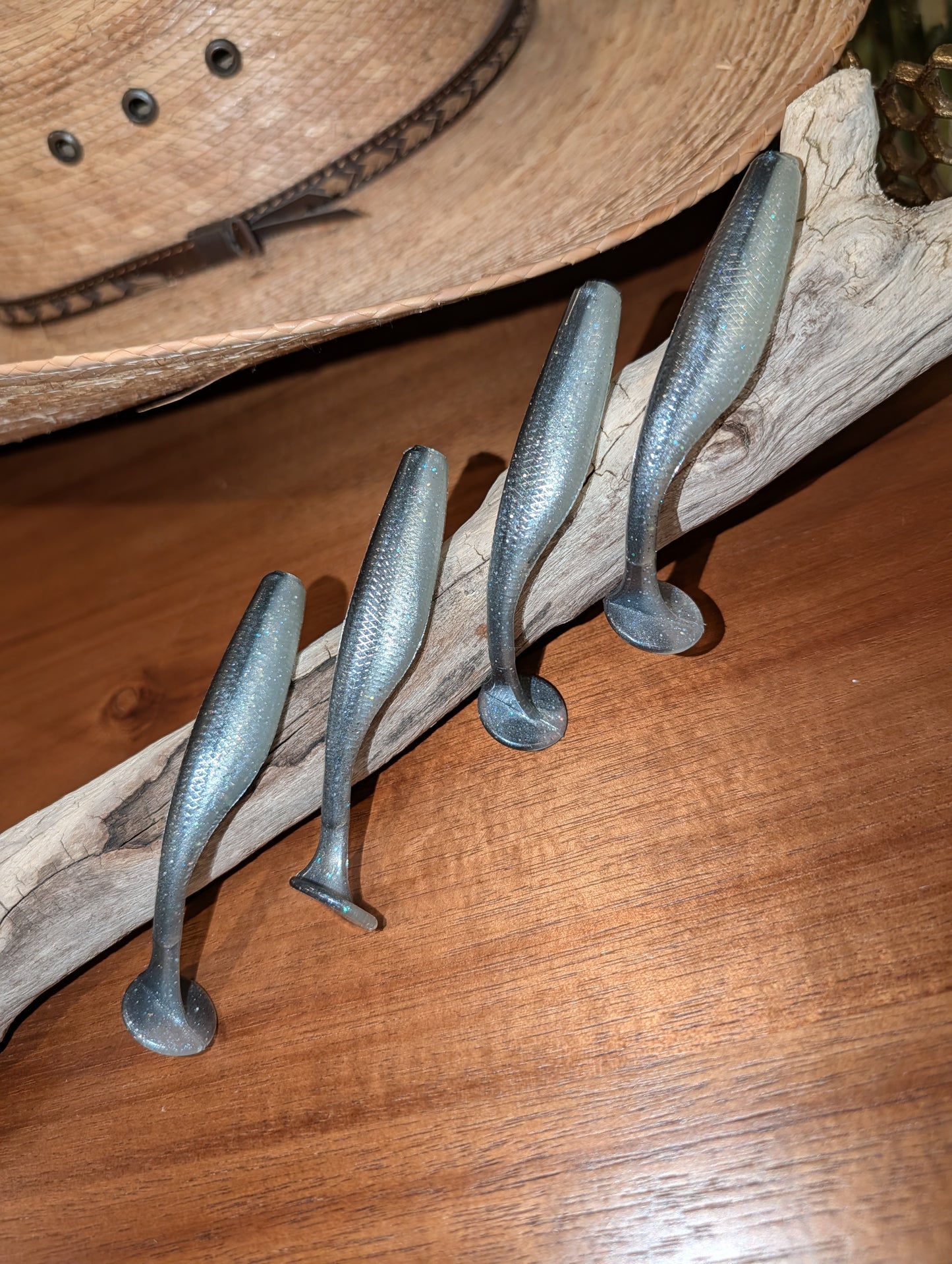 Silver Drift Swimbaits (4 Pack)