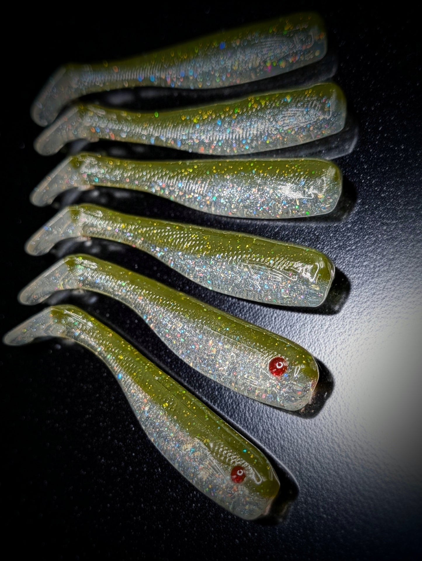 4" Dirty Martini – 6 Pack Paddletail Swimbaits