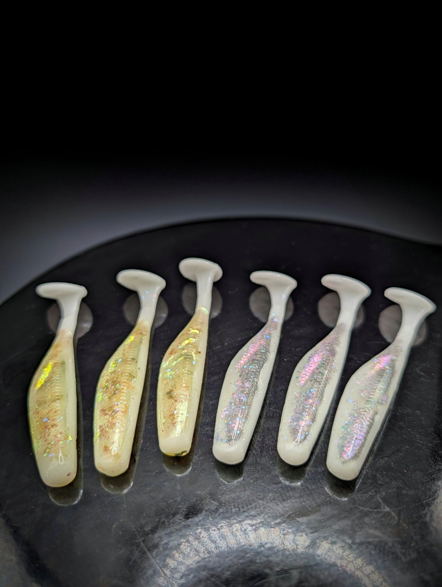 (6Pack) 3.8" White Gold / 3.8" T800 Combo