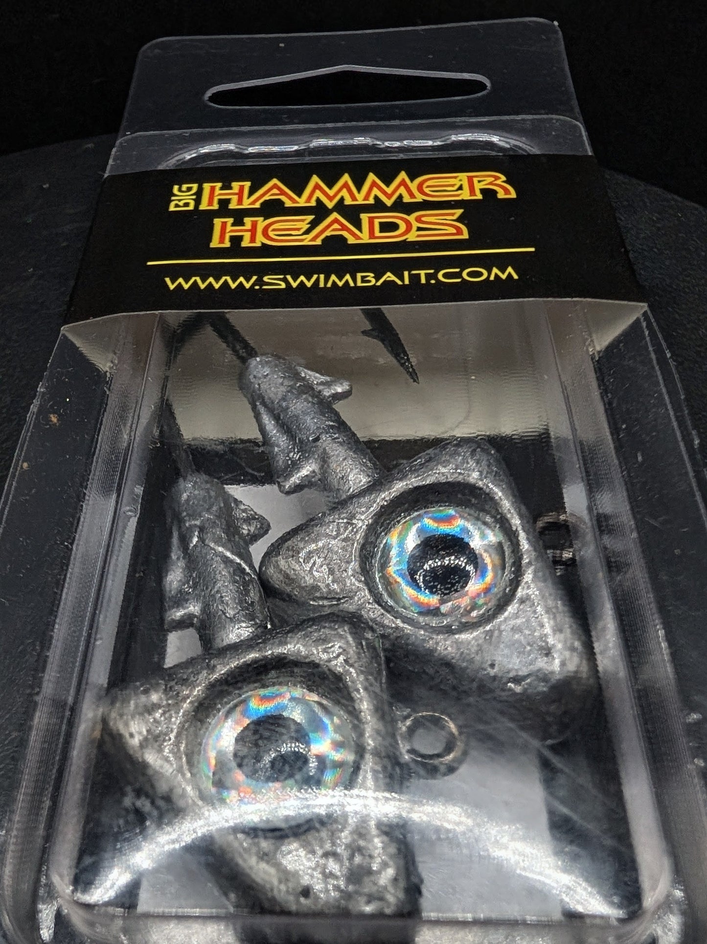 (2-Pack) Big Hammer Heads® Jig Heads – 1 oz  4/0